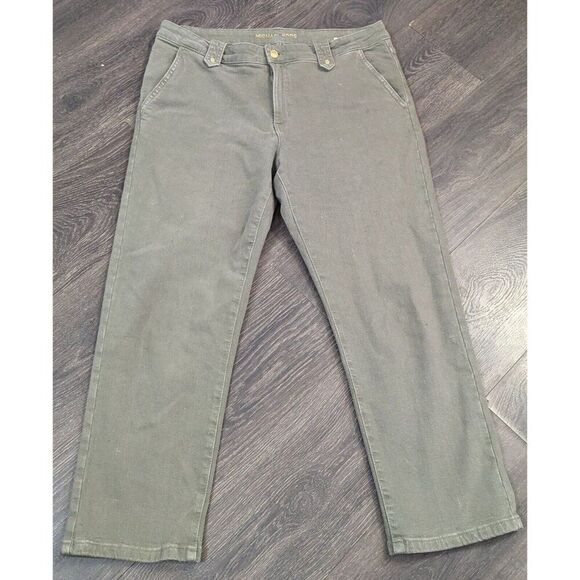 Michael Kors Women's Jeans Pants Size 12 Khaki/Gray 26" Inseam - Picture 1 of 4